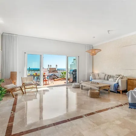 Paraiso Pueblo Penthouse - Rooftop Views & Garage Lejlighed *